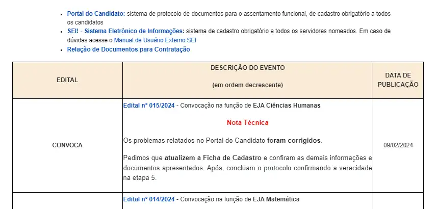 detalhe processo seletivo prefeitura de londrina